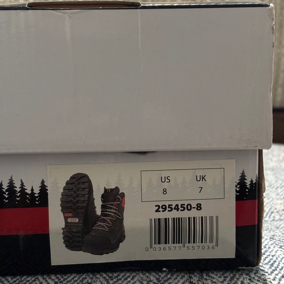 NWT Oregon Boots, Leather Chainsaw Na, Si #295450-8 - Picture 8 of 8